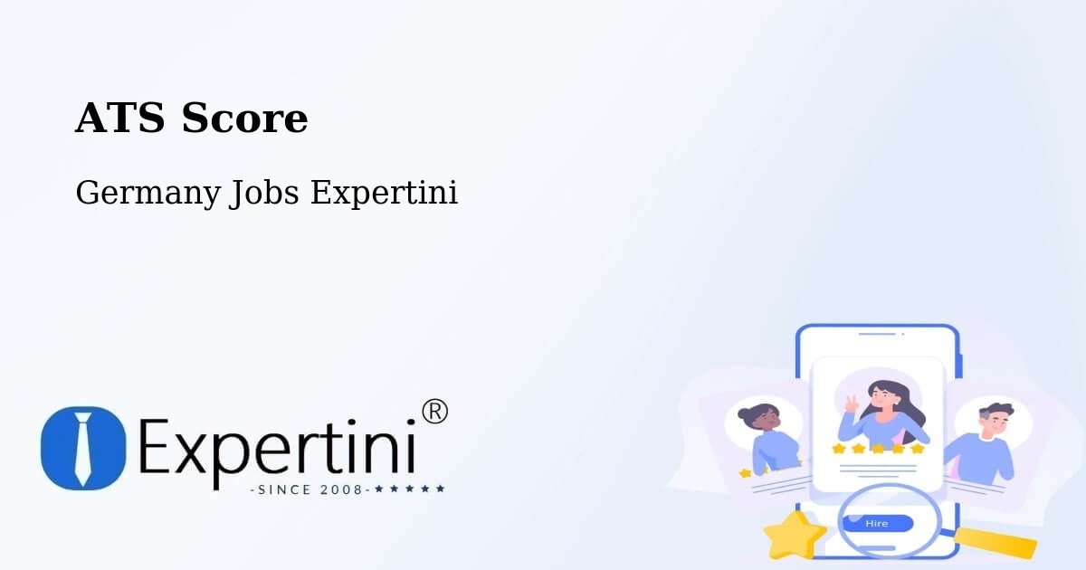 Resume ATS Score & Job Description Match Tool – Appel - Germany Jobs Expertini